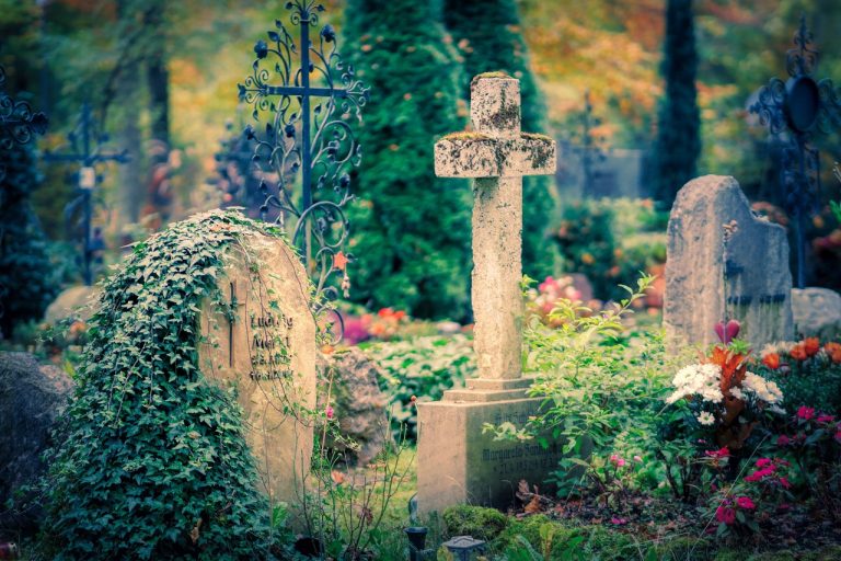 grief, tombstone, cross