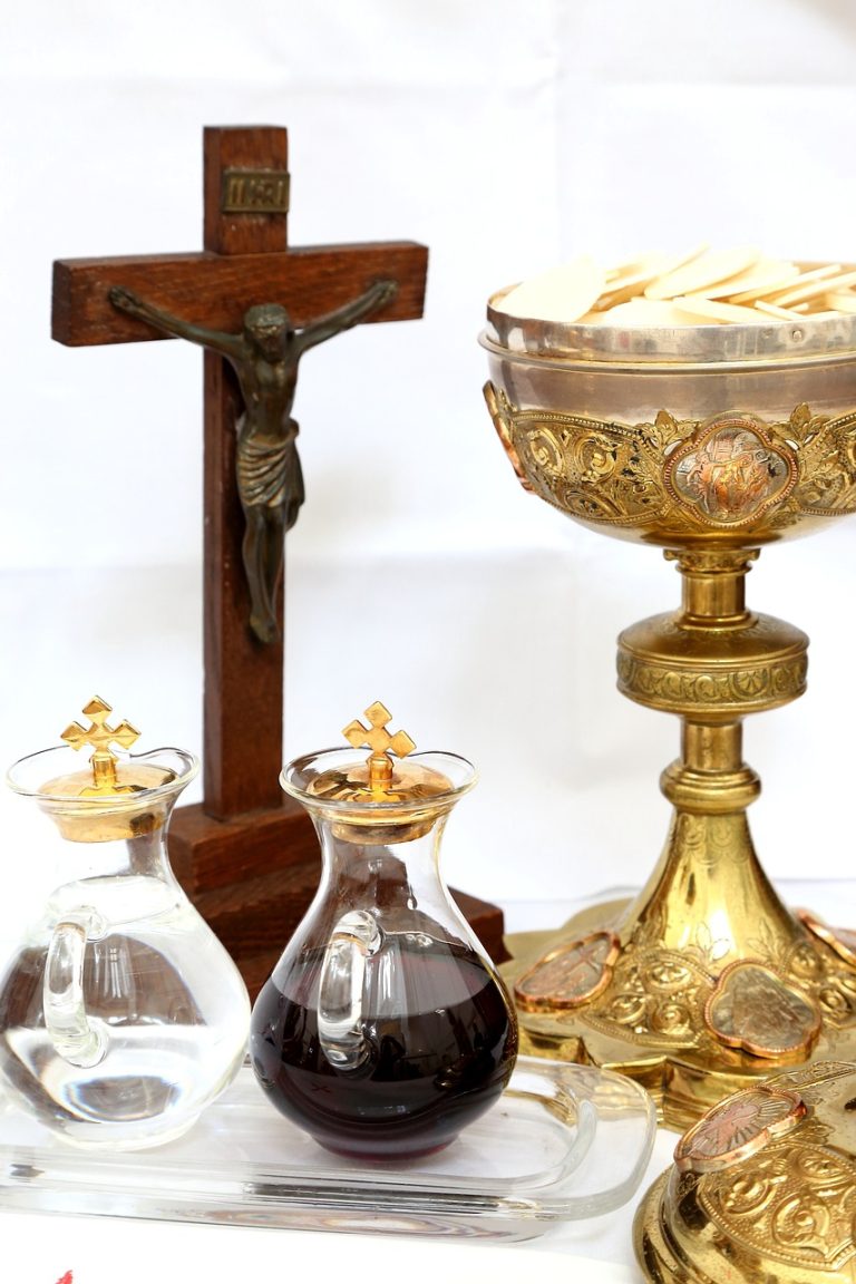 cross, crucifix, chalice