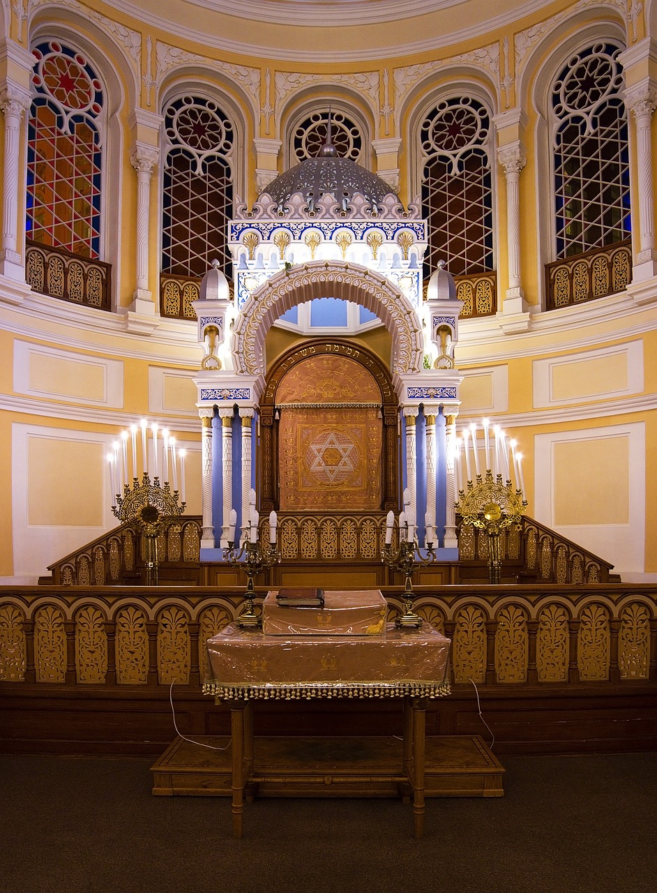 st petersburg, choral synagogue, interior